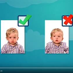 Video: Tips for taking toddler passport photos