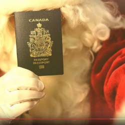 Video: Ho ho ho! Santa follows easy steps to renew his passport